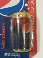 2010 Lotta Luv Pepsi Wild Cherry Flavored Lip Balm in Small 1 3/4" Can New in Package