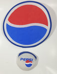 Rare Pepsi 9 1/4" Folding Canvas Frisbee with Pouch