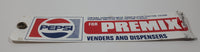 Vintage Pepsi Cola For Premix Venders And Dispensers Tag