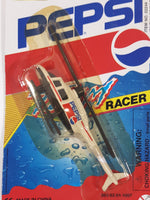 1993 Golden Wheels Pepsi Team Racer Helicopter Die Cast Toy Car Vehicle New in Package