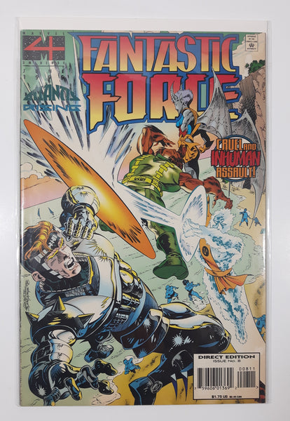 1995 June Marvel Universe Comics Fantastic Force #8 Comic Book On Board in Bag