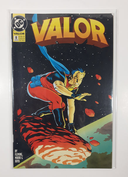 1993 June DC Comics Valor #8 Comic Book On Board in Bag