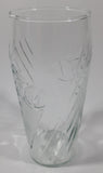 Vintage Pepsi Embossed 6" Tall Glass Cup