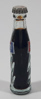 Vintage Pepsi Cola Miniature 3" Tall Glass Bottle