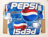 1990s Play Pepsi Pop Culture 12 Pack 355mL Unfolded Flat Cardboard Carry Case