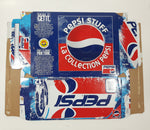 1990s Pepsi Stuff 12 Pack 355mL Unfolded Flat Cardboard Carry Case