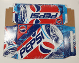 1990s Pepsi Stuff 12 Pack 355mL Unfolded Flat Cardboard Carry Case