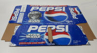1990s Pepsi Star Wars Episode 1 The Phantom Menace 12 Pack 355mL Unfolded Flat Cardboard Carry Case