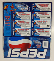 2000 Pepsi Cola Experience The Thrill of Skiing B.C.12 Pack 355mL Unfolded Flat Cardboard Carry Case