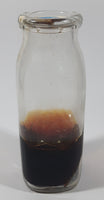 Antique Fraser Farms Creamall 6" Tall Glass Bottle with Paper Cap