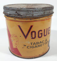 Vintage 1960s Vogue Mild Cigarette Tobacco Tin Metal Can