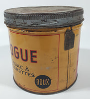 Vintage 1960s Vogue Mild Cigarette Tobacco Tin Metal Can