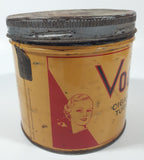 Vintage 1960s Vogue Mild Cigarette Tobacco Tin Metal Can