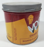 Vintage Vogue Mild Cigarette Tobacco Tin Metal Can