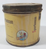 Vintage Sportsman Extra Mild Cigarette Tobacco Tin Metal Can