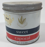 Vintage Sweet Caporal Cigarette Tobacco Tin Metal Can