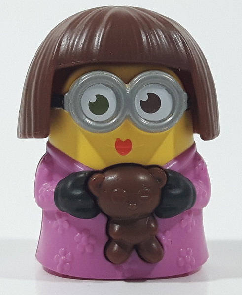 2022 McDonald's USC Minions The Rise of Gru Bob's Flying Wig 2 1/2" Tall Plastic Toy Figure