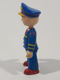 2003 Cinar PBS Caillou Airplane Pilot 3 1/4" Tall Hard Plastic Toy Action Figure