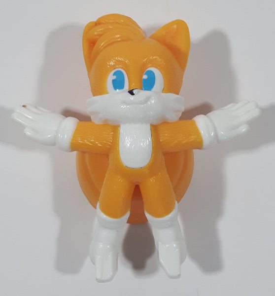 2022 McDonald's Sonic Miles 'Tails' Prower 2 1/4" Long Hard Plastic Toy Figure