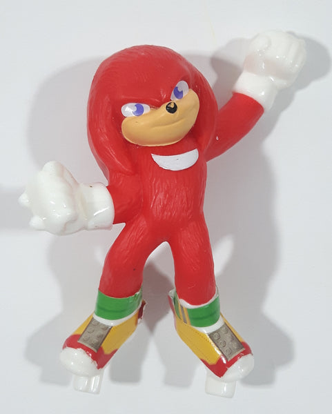 2022 McDonald's Sonic Knuckles the Echidna 3" Tall Hard Plastic Toy Figure