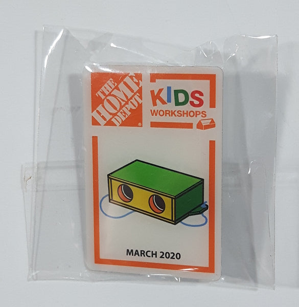 The Home Depot Kits Workshops March 2020 1" x 1 1/2" Pin New
