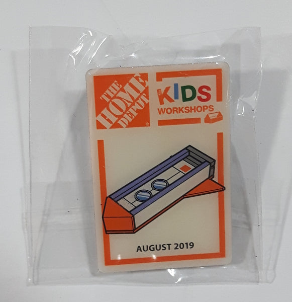The Home Depot Kits Workshops August 2019 1" x 1 1/2" Pin New