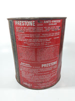Vintage Union Carbide Eveready Prestone Brand Anti-Freeze Coolant One Gallon Metal Can