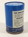 Vintage Carter's Two Solution Ink Eradicator 3" Tall Metal Can and Glass Bottles Still Full