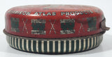 Vintage Morrison Atlas Products Inc Major Shoe Polish Black Tin Metal Container Still Has Polish