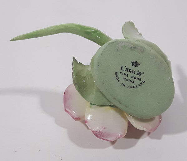 Vintage Camelot Pink Rose with Green Leaf Steam Miniature Fine Bone Ch Treasure Valley Antiques & Collectibles Vintage Camelot Pink Rose with Green Leaf Steam Miniature Fine Bone Ch Treasure Valley Antiques & Collectibles