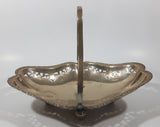 Vintage L EPNS Silver Plated Metal Dish with Handle Made in England