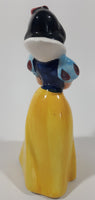 Vintage Walt Disney Productions Snow White 5 5/8" Tall Ceramic Porcelain Figurine Made in Japan Repaired