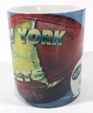 1998 Xpres Corp NFL New York Jets 3 3/4" Tall Ceramic Coffee Mug Cup