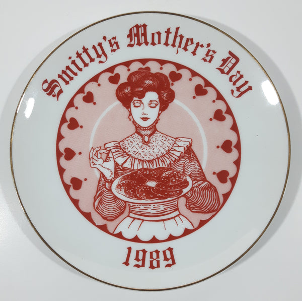 Vintage 1989 Smitty's Mother's Day 6 3/4" Porcelain Collector Plate