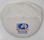 Rare Vintage Wilson Foster's Cup Aussie Football '87 World Challenge Vancouver London Los Angeles Flat Cap Hat