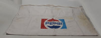 Vintage Pepsi Vendor White Cloth Waist Apron