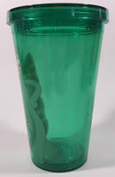 2012 Prema Toy Co. Gumby Green 16 oz. 6 1/4" Tall Hard Plastic Travel Cup with Lid