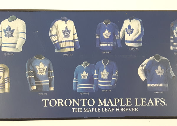 toronto maple leafs jerseys through the years