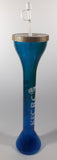Rare Vintage Whirley Pepsi KFC 24 Oz. 20" Tall Translucent Blue Drink Bottle Yard Cup With Straw and Cap