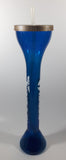 Rare Vintage Whirley Pepsi KFC 24 Oz. 20" Tall Translucent Blue Drink Bottle Yard Cup With Straw
