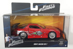 2017 Jada Fast & Furious Dom's Mazda RX-7 Red 1/32 Scale Die Cast Toy Car Vehicle New in Box