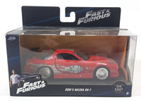 2017 Jada Fast & Furious Dom's Mazda RX-7 Red 1/32 Scale Die Cast Toy Car Vehicle New in Box