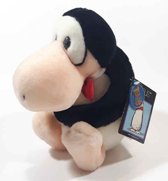 Vintage 1982 The Washington Post Co Dakin Opus The Penguin 9" Tall Stuffed Character Plush Toy with Tags