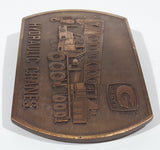 Vintage Grove Hydraulic Cranes Metal Belt Buckle