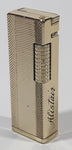 Rare Vintage Sonya Gold Tone Metal Gas Lighter