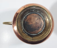 Vintage Brass and Copper Pitcher Ewer Jug