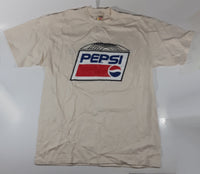 Oneita Power-T Pepsi Cola Henderson Excelsior Motor Mfg And Supply Co. Chicago U.S.A. X Large Cream White T-Shirt