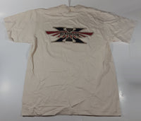 Oneita Power-T Pepsi Cola Henderson Excelsior Motor Mfg And Supply Co. Chicago U.S.A. X Large Cream White T-Shirt