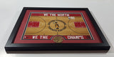 The Highland Mint NBA Finals 2019 NBA Champions We The North We The Champs Toronto Raptors 12" x 15" Framed Picture with Solid Bronze Coin Medallion