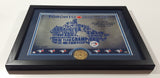 The Highland Mint Toronto Blue Jays 2-Time World Series Champions 1992 & 1993 12" x 15" Framed Picture with Solid Bronze Coin Medallion